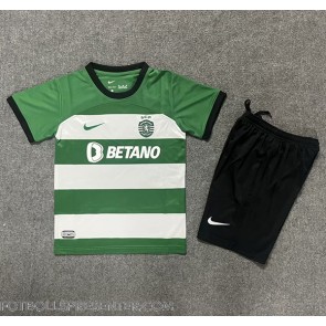 Sporting CP Hemmatröja Barn 2023-24 Kortärmad (+ korta byxor)